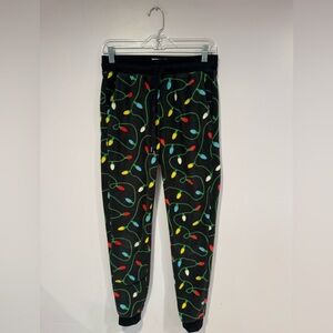 Tipsy Elves lightbulb Christmas pajama joggers‎